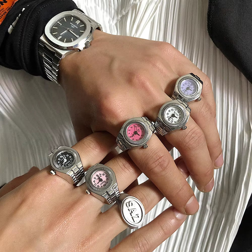 UniSell™ - Mini Punk Watch Ring