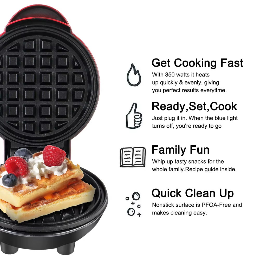 UniSell™  Mini Electric Waffle Maker