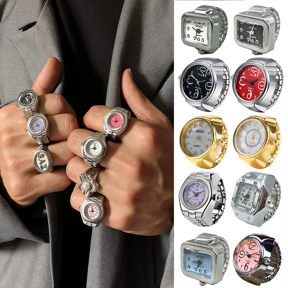 UniSell™ - Mini Punk Watch Ring