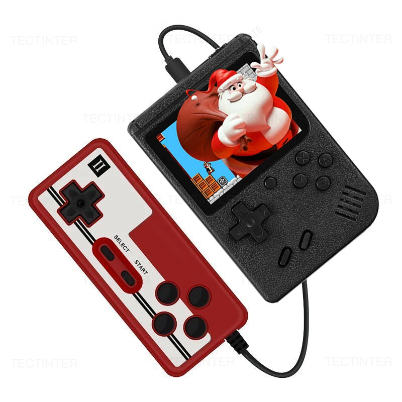 UniSell™ Retro Mini 8-Bit Handheld Game Console – 500 Games